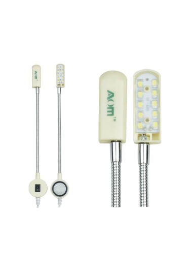 Aom Dikiş Makinesi Ledli Lamba (Beyaz) / Aom-10A