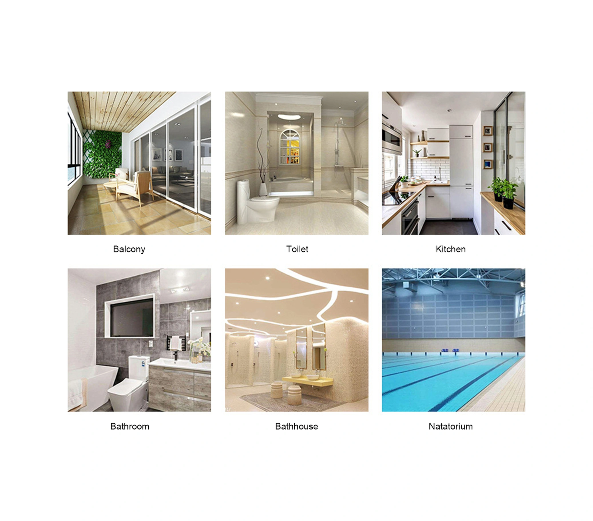 Fosenze Banyo Tepsi: Kayganlık Önleyici, Kırpılabilir, Su Akışlı, Masajlı, Pvc, Siyah, Kombine Edilebilir, 30x30cm Siyah