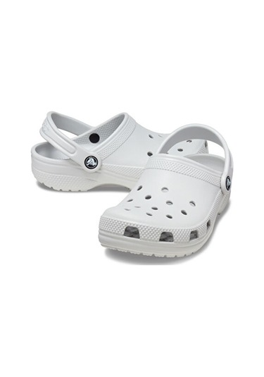 Crocs Classic Clog K Çocuk Terliği 206991-1ft Beyaz BEYAZ