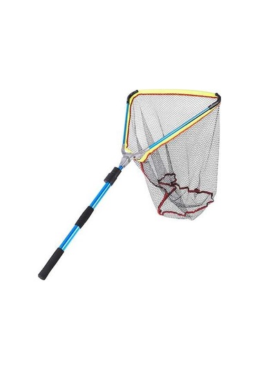 Novahub Alüminyum Teleskopik Saplı Pratik Balık Kepçesi - 200cm Uzunluk, 700g Hafif