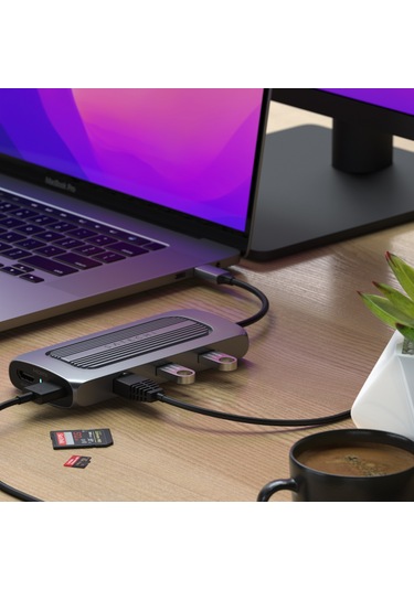 Satechi Usb-c Multiport Mx Uzay Grisi St-ucmxam