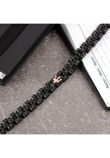 Maserati Jm420atj01 Erkek Bileklik siyah