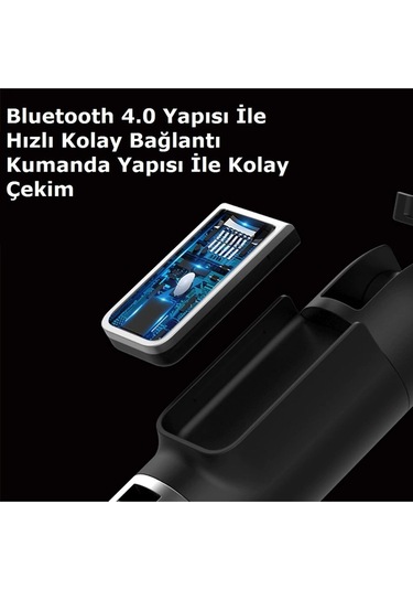 P50 Bluetooth Tripod Selfie Çubuğu-beyaz