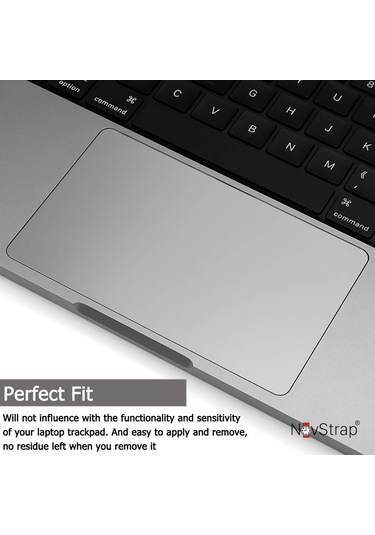 Novstrap  Macbook Pro 14 İnç M4/pro/max A3401 A3112 A3185 İle Uyumlu Trackpad Koruyucu Film Karışık Çok Renkli