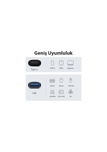 İvoomi Type-c To Usb 3.1dönüştürücü Adaptör Mini Otg
