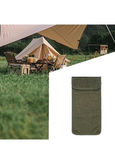 Suntek Kamp Çivi Çantası Yeniden 12cmx23cm-yeşil Yeşil