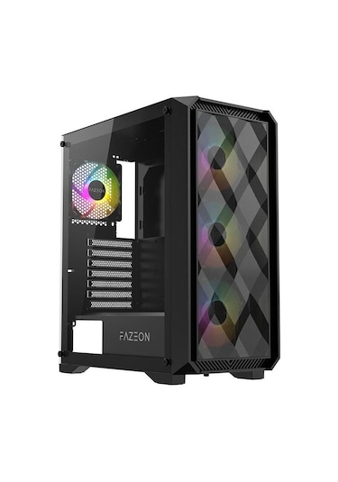 Fazeon F4 650w 80plus Bronze Mesh 4x120mm Argb Fanlı E-atx Bilgisayar Kasası