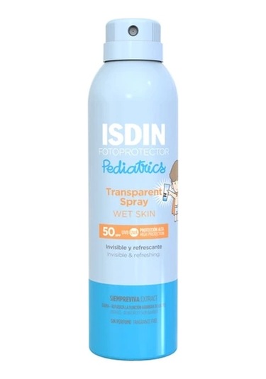 Isdin Fotoprotector Pediatrics Transparent Spray Wet Skin Spf 50 250 ML