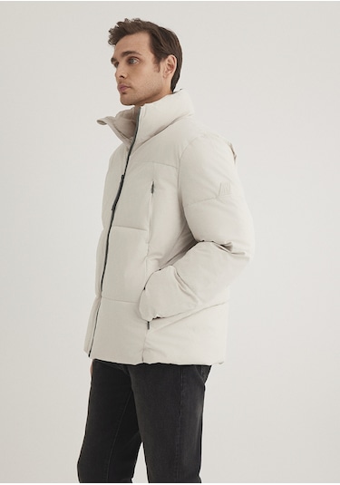 Mavi - Su İtici Primaloft Bej Mont 0110462-70144 Gri