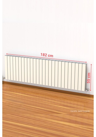 Alüminyum Radyatör 55x182 26 Dilim Kırık Beyaz Ral9010 Argus