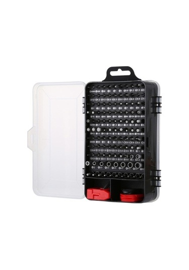 Fastbuy Türkçe 135 Adet Cep Telefonu Açma Aleti, Saat Onarım Seti, Kırmızı-siyah Tornavida Seti Aracılığıyla Telefon Ve Saat