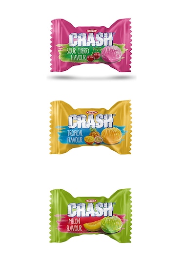 Tayaş Crash Mix Sütlü Krema Sert Dolgulu Karışık Şeker 1 KG