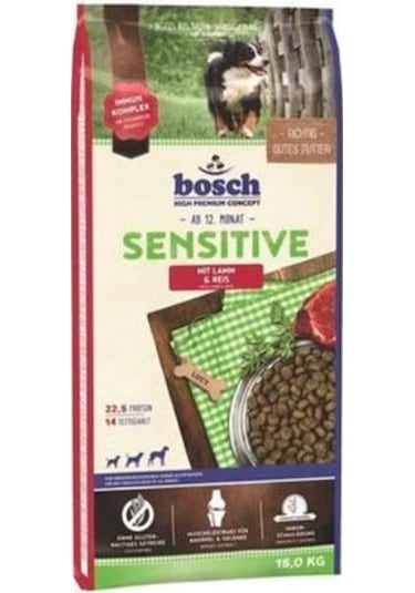 Bosch Glutensiz Kuzu Etli Yetişkin Köpek Maması 15 KG