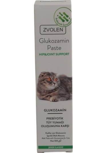 Zvolen Malt İçerikli Kedi Glukozamin Paste 100 G