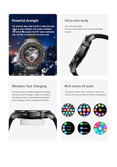 Kalobee SK40 Amoled 49 MM 3 Kordonlu Akıllı Saat (İthalatçı Garantili)