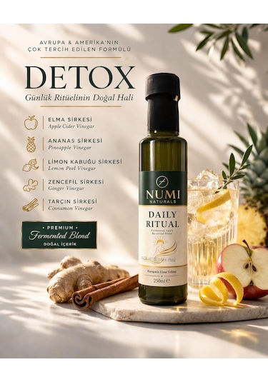 Daily Ritual Detox Karışımı Diyetisten Özel Formül 250ml