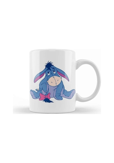 Winnie The Pooh Eeyore 09 Kupa Bardak Porselen Karışık