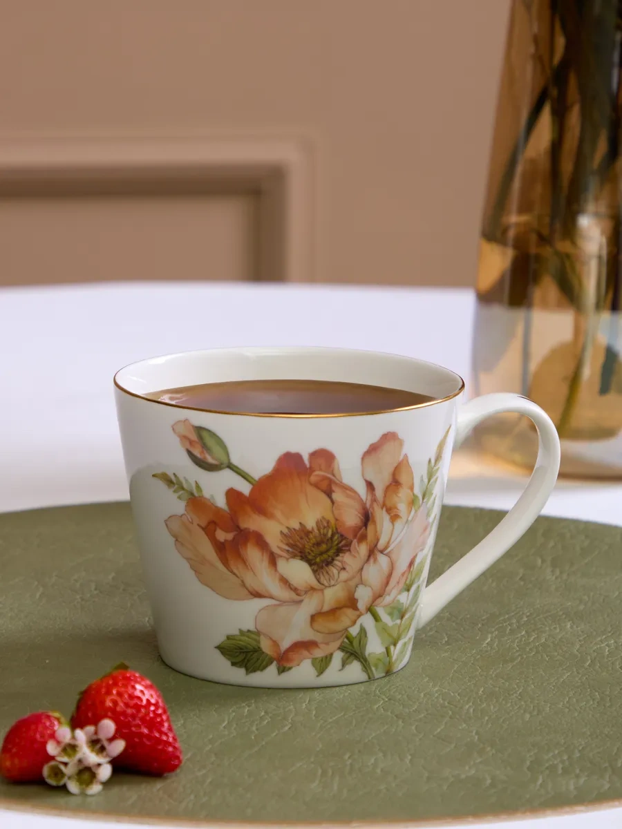 Lefard 450 Ml Çay Ve Kahve Kupası 'sense' Porsel 145603859 Sarı Neon