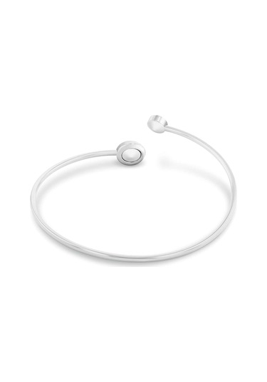 Calvin Klein Ckj35000773 Kadın Bileklik Metalik Gri