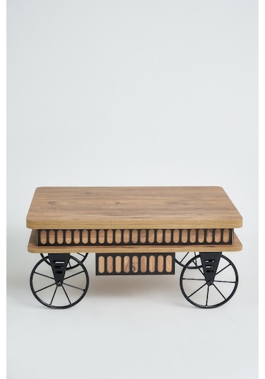 Luna Çekmeceli Akıllı Sehpa Çalışma Masası Araba Model