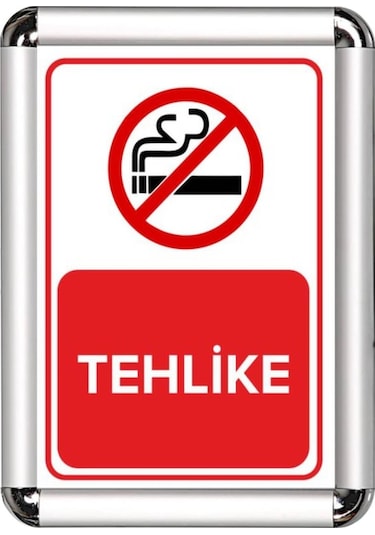 Tehlike A3 Cerceveli Uyarı Ve Yönlendirme Levhası