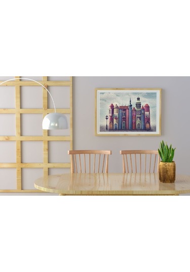 Nova 1000 Parça Kitapların Sihirli Dünyası Puzzle - Kitap Şehri