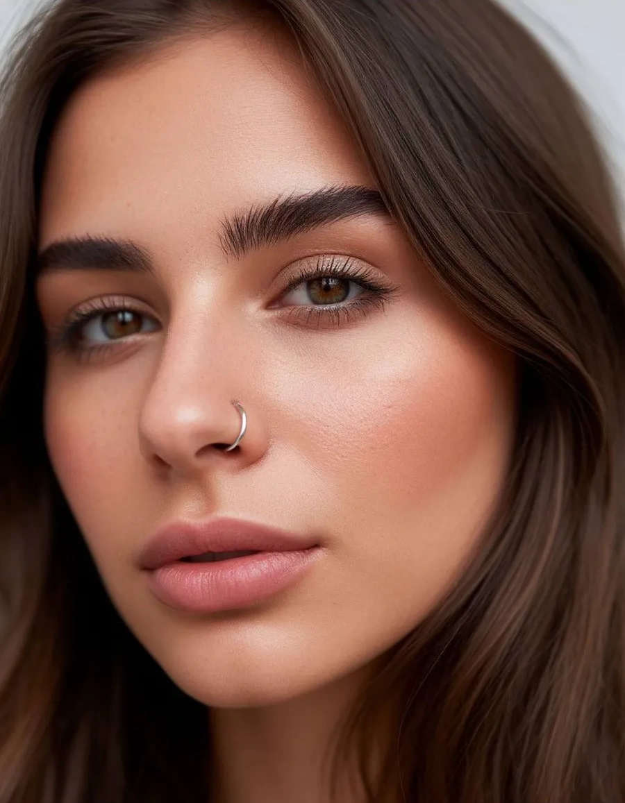 Vladı S Piercing İçin Klikaç Yüzük 203597983 Gri