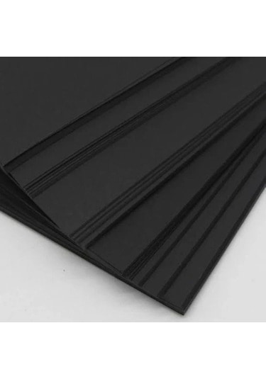 A4 Siyah Kağıt Fotokopi Ve Etkinlik Kağıdı 250 Adet Hamurundan Boyalı