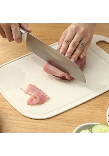 Liangmei Kaymaz Plastik Kesme Tahtası Renkli Bebek Maması Kesme -