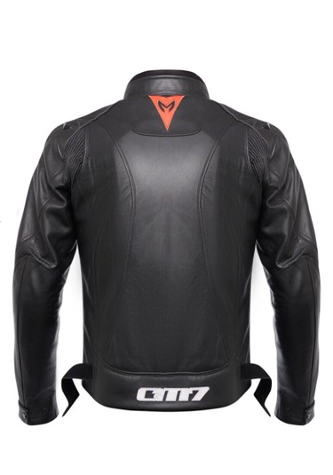 Combat Deri Korumalı Motosiklet Montu