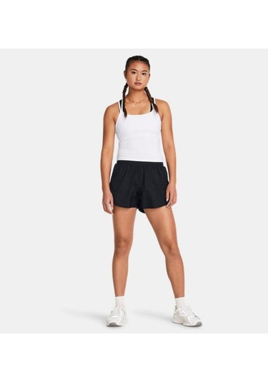 Under Armour Kadın Ua Dokuma 3" Crinkle Şort 1383622-001 Siyah