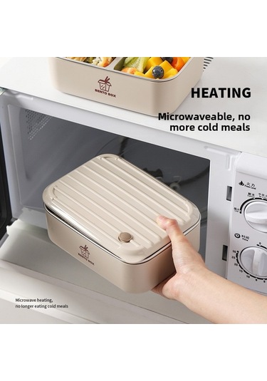 Kahverengi 600 Ml X 2 + 800 Ml X 1 + Yemek Takımı + Termos Çanta Kahverengi