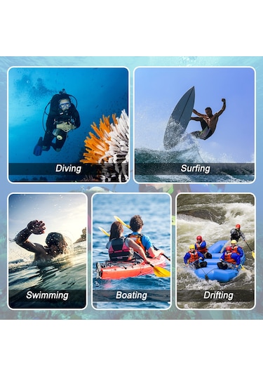 Vkemall Süngerli Su Altı Kafa Örtüsü 2.5mm Neopren-milon Karışımı Siyah My062 Su Altı Sporu İçin Isı Koruma Siyah