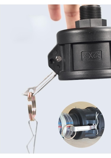 Suntek Ibc Tote Adaptörü Sağlam Ton Kovası Hızlı 2-ila-0,75-inç-iç