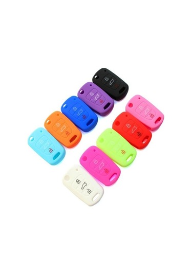 Pembe Silikon Araba Anahtarı Durum Uzaktan Kapak Çevirin Çanta Koruyucu Tutucu Hyundai Uyumlu I30 I35