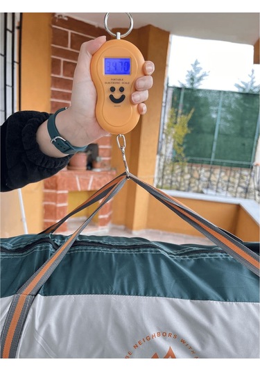 Shufa Dijital Ekran 10gr - 50kg El Terazisi Turuncu