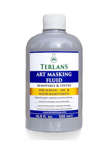 Terlans Ahşap ve Porselen Boyama Maskeleme Jeli 500 Ml