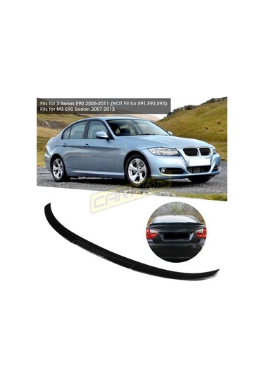 Bmw 3 Serisi E90 Bagaj Üstü M4 Spoiler Piano Black 2005-2011