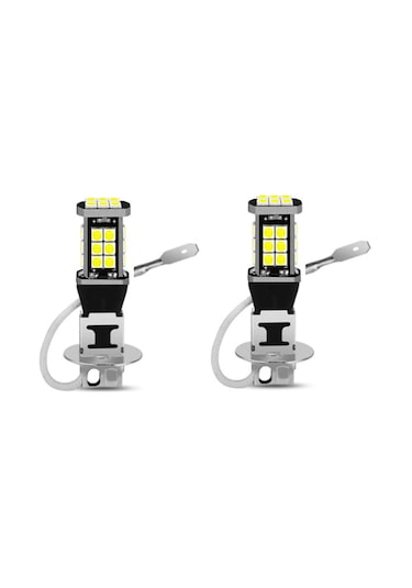 Eco H3 Sis Farı Led Ampul 24 Ledli Beyaz