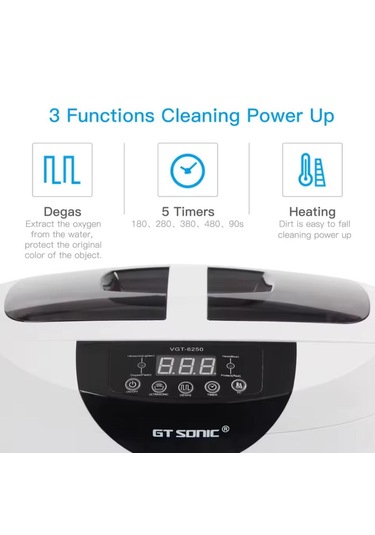 Gt Sonıc Dijital Ultrasonıc Temizleyici 2.5 L 100w