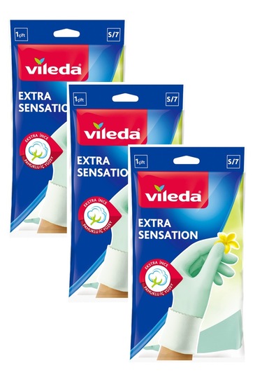 Vileda Extra Sensation Temizlik Bulaşık Ediveni S-7 3'lü