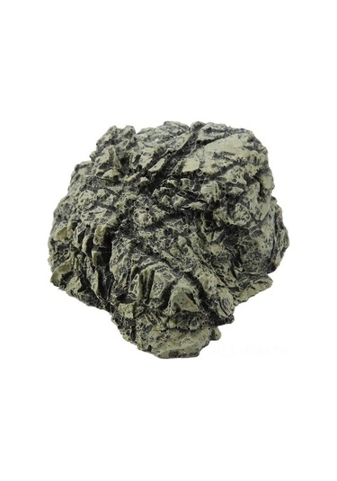 Tongxida Kaplumbağa Reçine Barınak - Su Altı Tırmanma Platformu - Akvaryum Dekorasyonu Orta Boy