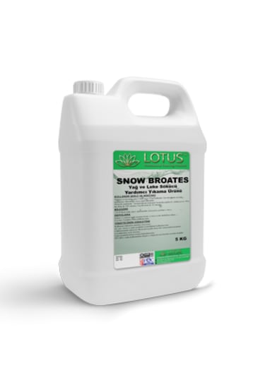 3D Lotus Snow Brotes Yağ ve Leke Sökücü Yardımcı Yıkama Ürünü 5 L