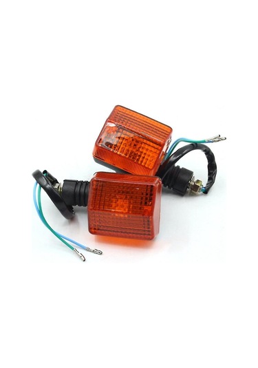 Padalink Honda 125 Cbt İçin Abs Malzemeden Sarı-siyah Sinyal Lambası Çifti