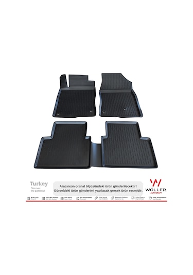 Honda Civic Fc5 Paspas 2016 2021 Arası 3D Havuzlu Wöller Paspas