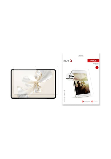 Noktaks - Honor Pad 9 12.1.inç Uyumlu - Ekran Koruyucu Tablet Blue Nano Ekran Koruyucu - Şeffaf