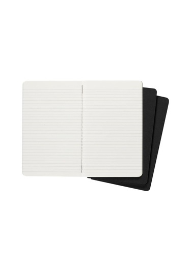 Moleskine Çizgili Cahier Not Defteri 3 Lü Set L Boy Siyah