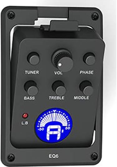 Nemesis EQ-6 Led Ekran Akort Aletli Gitar Saz Ekolayzer Seti