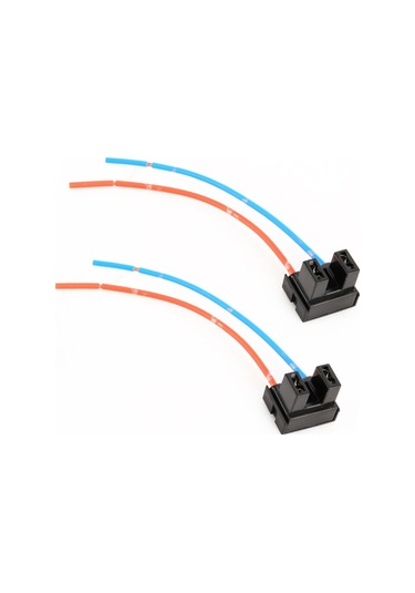 Sones 2 Adet Araba H7 Dirsek Ampul Tutucu Tabanı Dişi Soket Telli