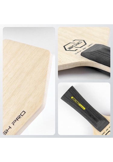 Ranyeek Altıgen Tasarım Bolı Es2 Ping-pong Raketi - Geniş Vuruş Alanı, Hız Ve Güç Artırıcı, Ergonomik Uzun Saplı Enine